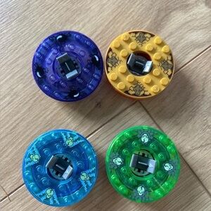 4 Lego Ninjago Spinners
